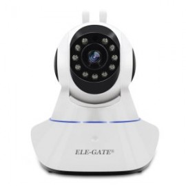 Camara Seguridad Ip 3 Antenas Wifi Full Hd Vision Nocturna Con Alarma Casa Oficina