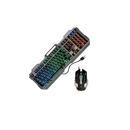 TECLADO Y MOUSE GAMER CON SOPORTE PARA CELULAR ST07