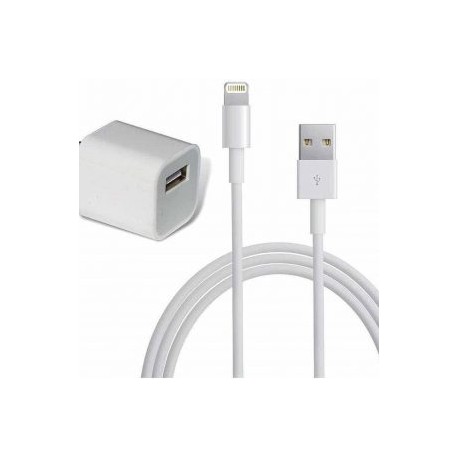 CARGADOR IPHONE 5W USB