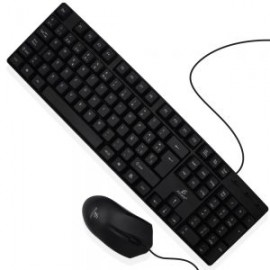 Kit Teclado Y Mouse Usb Alámbrico Laptop Pc Slim Waterproof st01