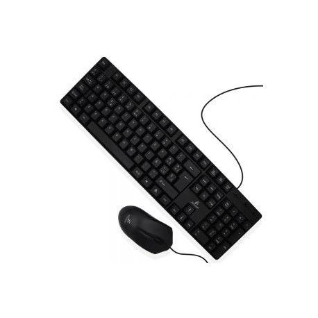 Kit Teclado Y Mouse Usb Alámbrico Laptop Pc Slim Waterproof st01