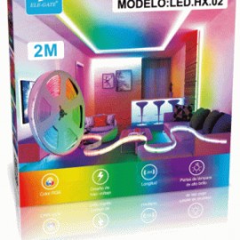 TIRA DE LUCES RGB 2M LED.HX.02