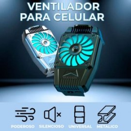 Ventilador de Refrigeración Recargable para Teléfono Móvil CLR.H15