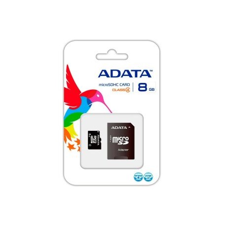 2490 MICROSD 8GB ADATA CLASS 4