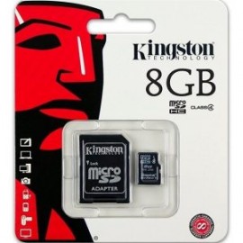 Tarjeta de Memoria Kingston Mirco SD 8GB Class 4